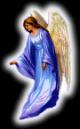 angel azul