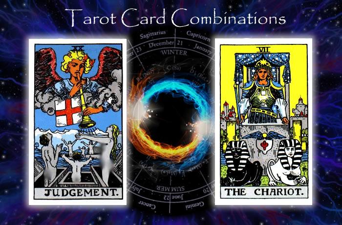 Combinations for Judgement and The Chariot