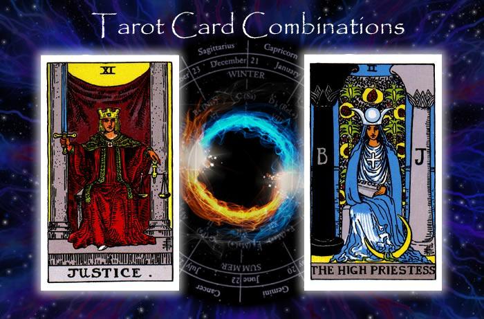 Combinations for Justice and The High Priestess