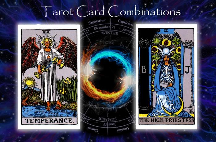 Combinations for Temperance and The High Priestess