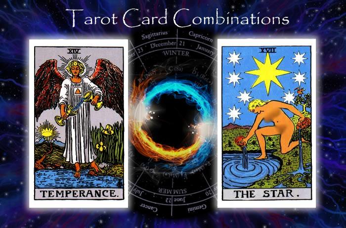 Combinations for Temperance and The Star