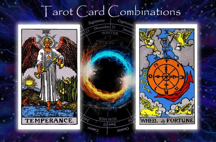 Combinations for Temperance and Wheel of Fortune