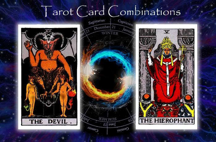 Combinations for The Devil and The Hierophant