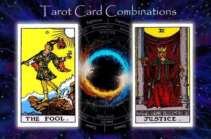 Combinations for The Fool and Justice
