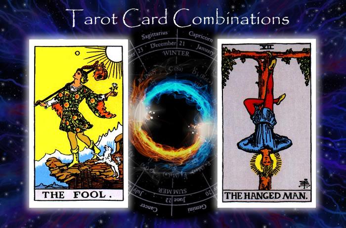 Combinations for The Fool and The Hanged Man