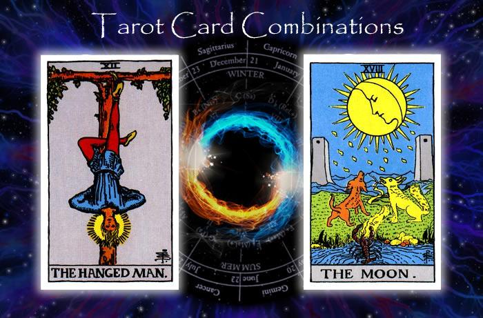 Combinations for The Hanged Man and The Moon
