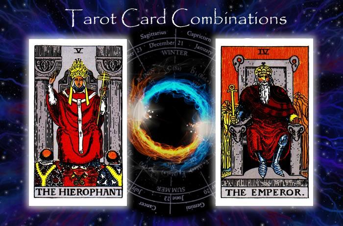 Combinations for The Hierophant and The Emperor