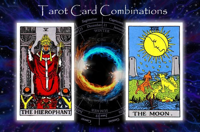 Combinations for The Hierophant and The Moon
