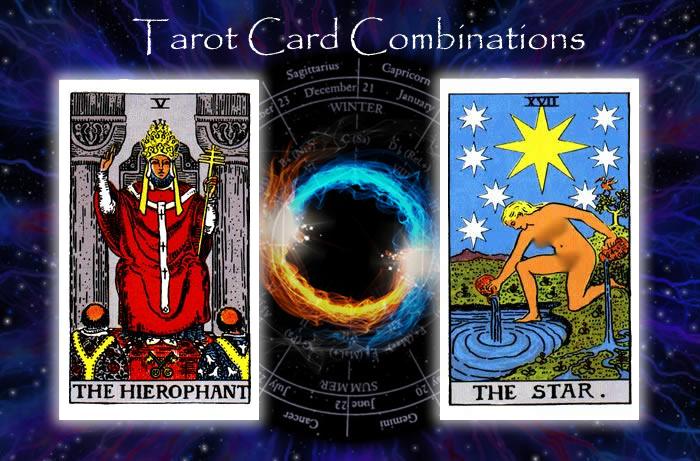 Combinations for The Hierophant and The Star