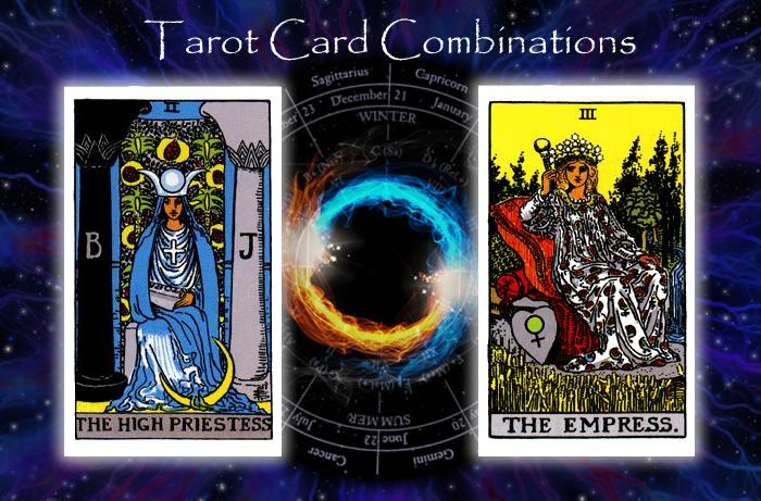 Combinations for The High Priestess and The Empress