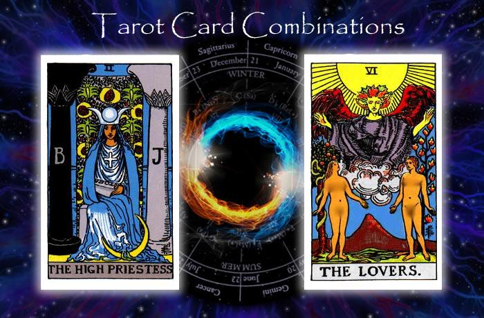 Combinations for The High Priestess and The Lovers