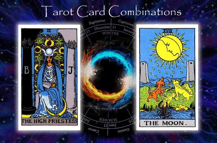 Combinations for The High Priestess and The Moon