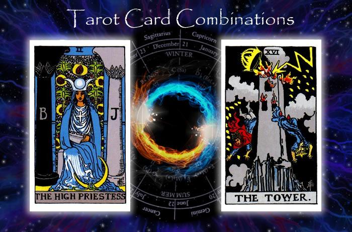 Combinations for The High Priestess and The Tower