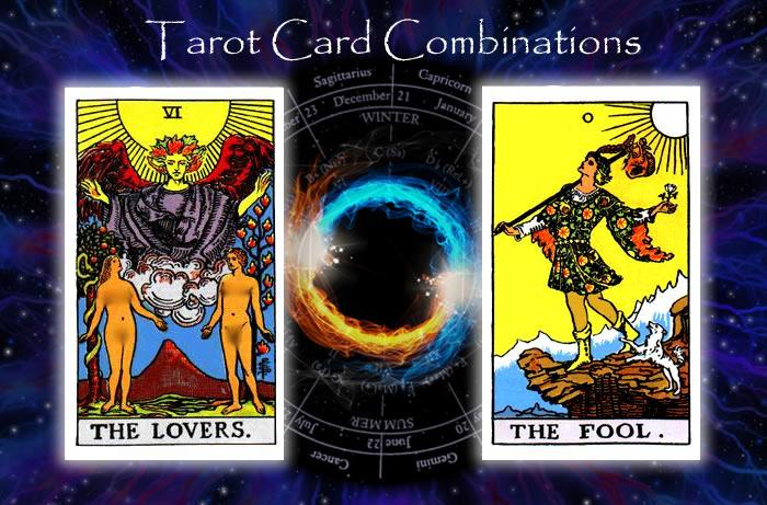 Combinations for The Lovers and The Fool