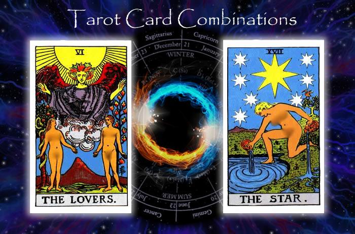Combinations for The Lovers and The Star