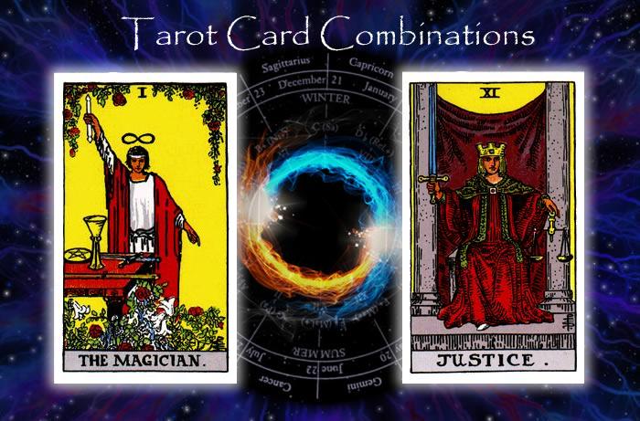 Combinations for The Magician and Justice