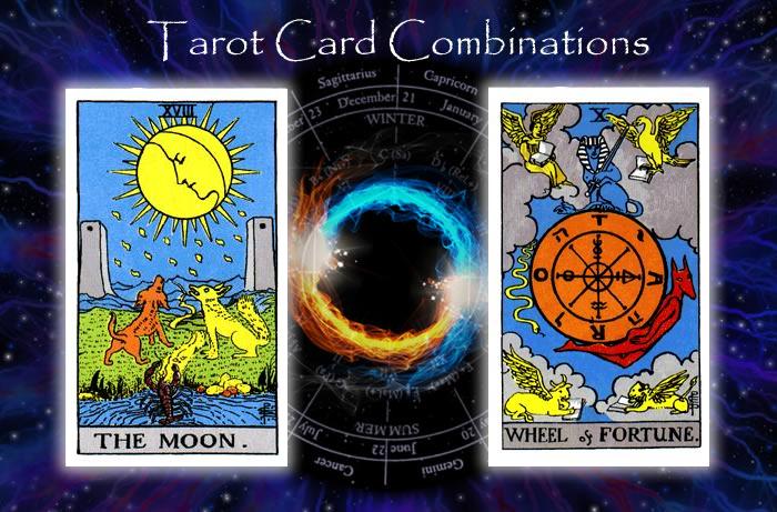 Combinations for The Moon and Wheel of Fortune