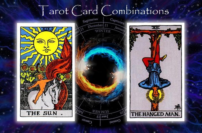 Combinations for The Sun and The Hanged Man