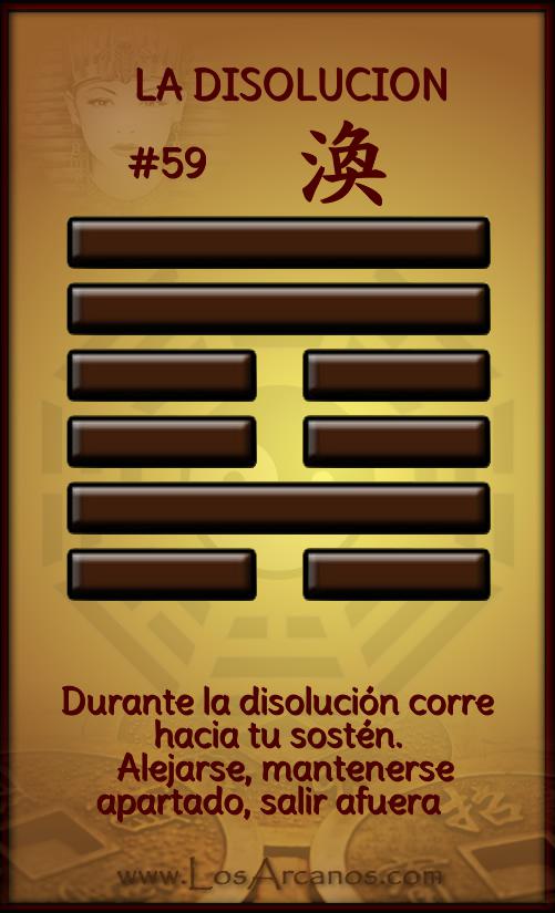 I CHING HEXAGRAMA 59 LA DISOLUCION Y Su Significado LosArcanos