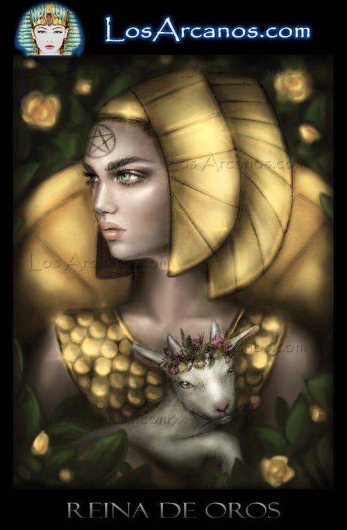 Tarot Reina de Oros