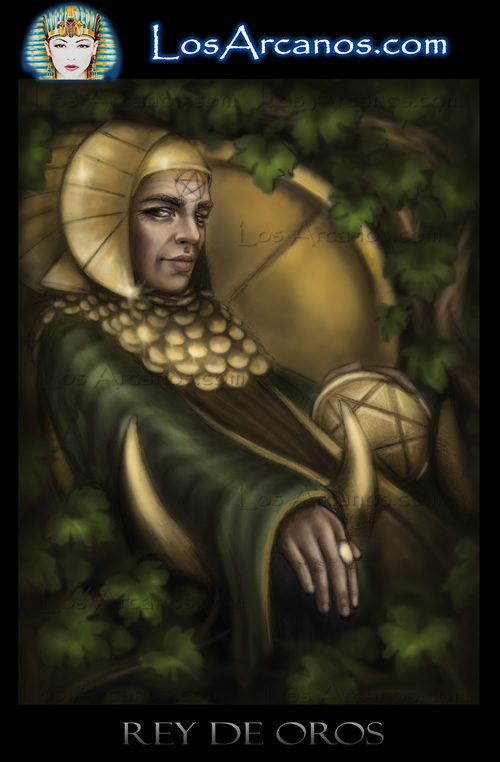 Tarot El Rey De Oros