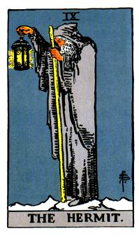 EL ERMITAO, Significado de las cartas del Tarot EL ERMITAO, Significado de las cartas del Tarot